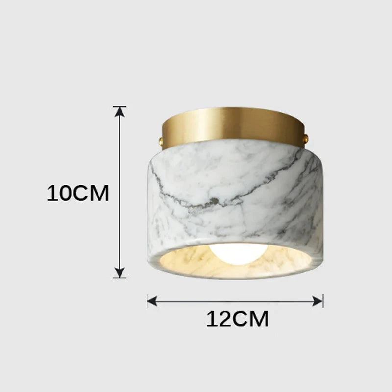 Marble Ceiling Light – Stone Finish Downlight