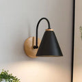 Beam Wall Light – Scandinavian Wood & Iron Sconce