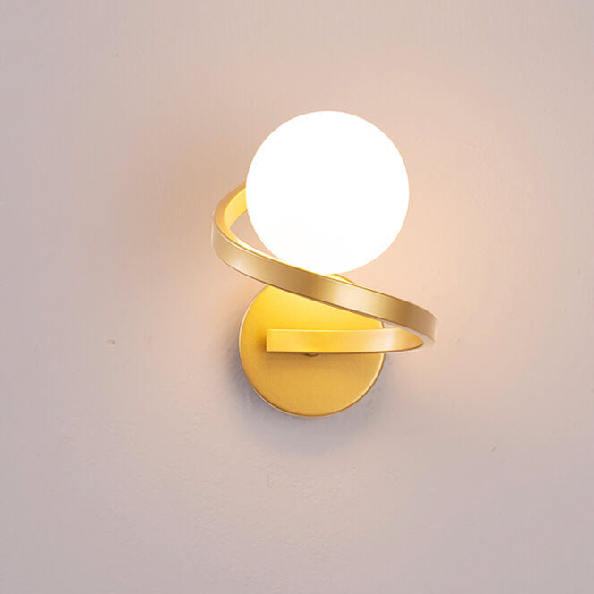 Dual Globe LED Wall Light – Modern Metal Sconce