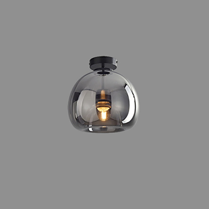 Glass Ball Ceiling Light – Nordic Semi-Flush Mount