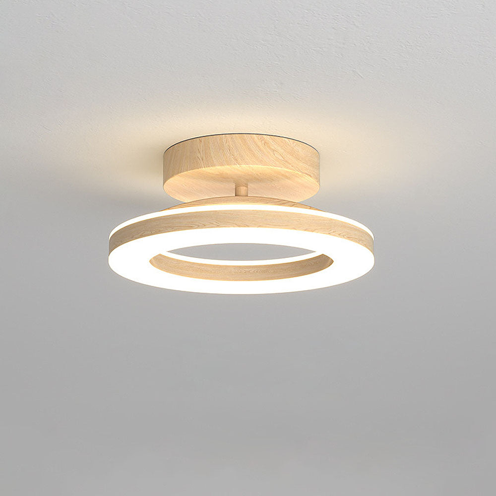 LED Ceiling Light – Round Acrylic Flush Mount for Hallways