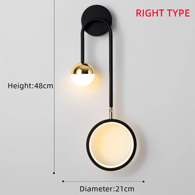 Ring Wall Light – Nordic LED Sconce