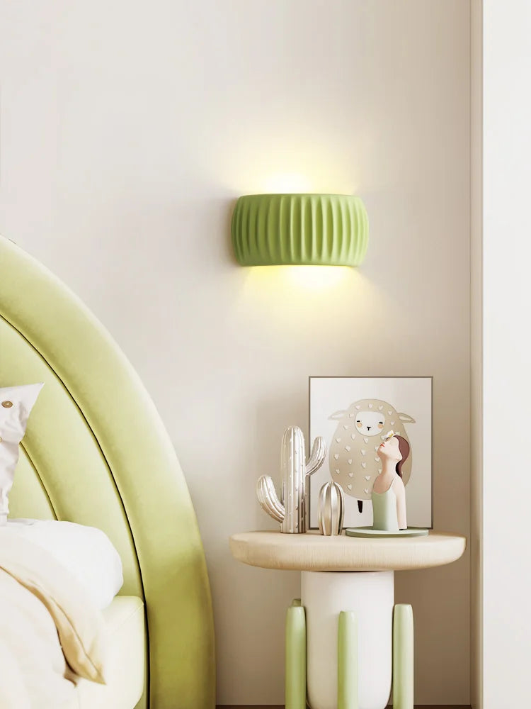 Resin Wall Lamp – Textured French Sconce