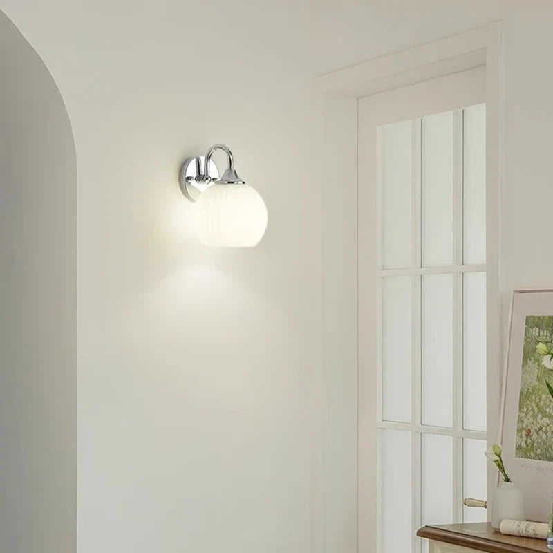 Chrome Wall Lamp – Minimalist Modern Sconce