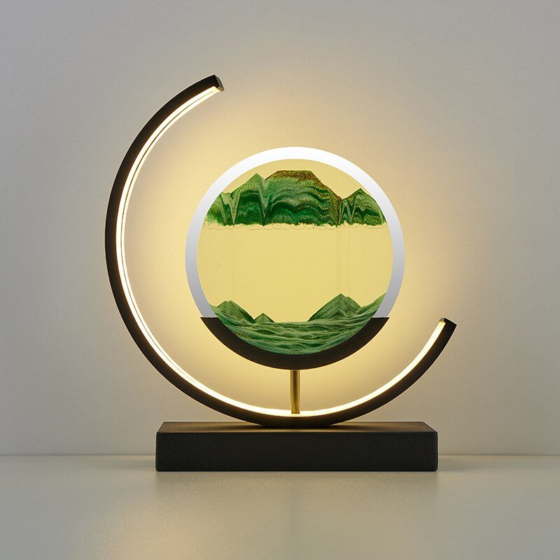 Quicksand LED Table Lamp – Moving Sand Mood Light