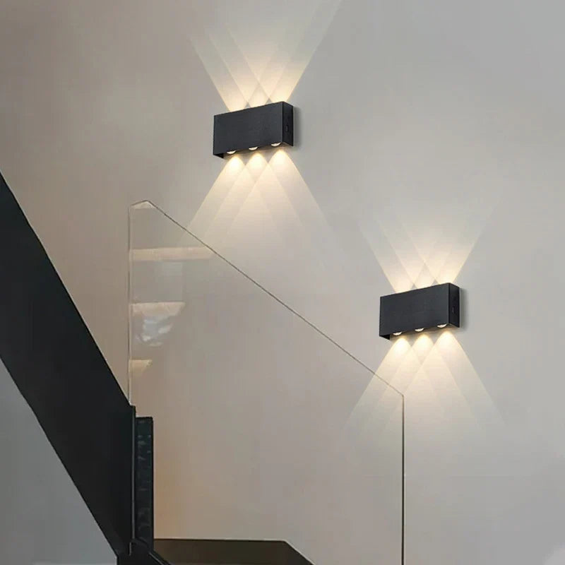 Rechargeable Wall Lamp – Wood-Grain Cordless Sconce