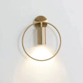 Halo Wall Light – Gold Ring Nordic Sconce