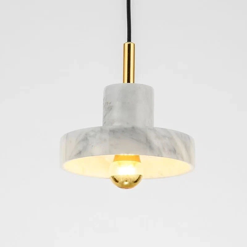 Marble Pendant Lamp – Natural Stone Hanging Light