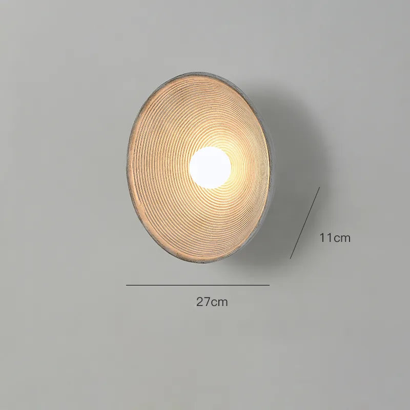 Wood Wall Sconce – Handcrafted Rustic LED Light