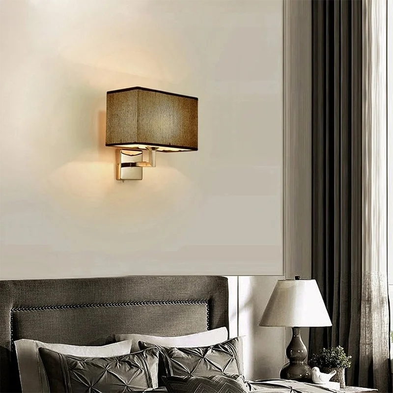 Wall Lamp with Reading Light – E27 Bedside Sconce