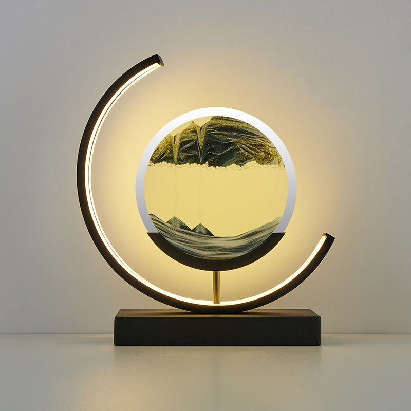 Quicksand LED Table Lamp – Moving Sand Mood Light