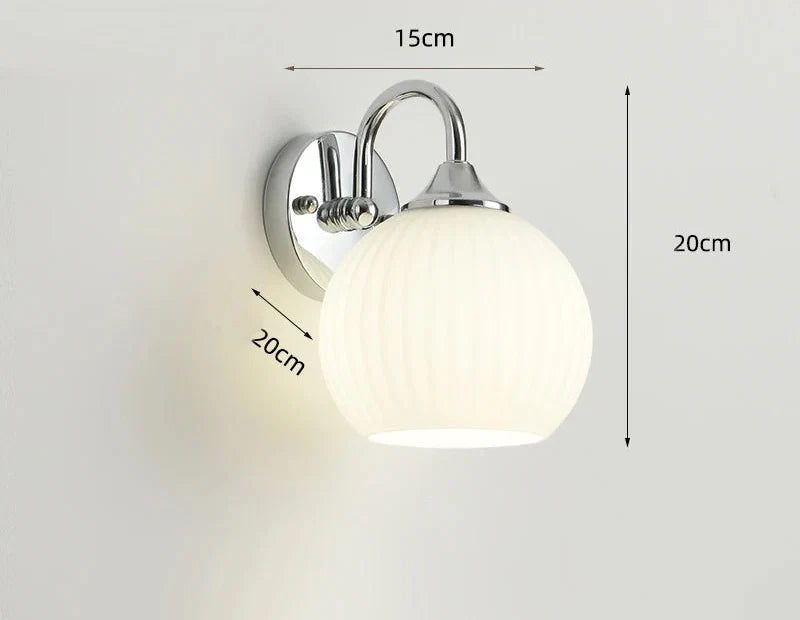 Chrome Wall Lamp – Minimalist Modern Sconce