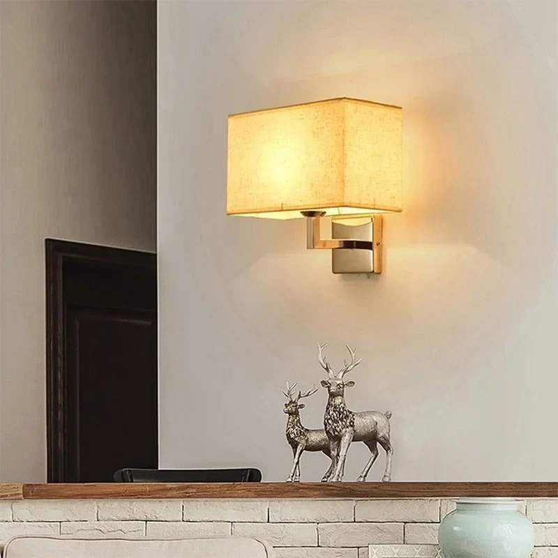 Wall Lamp with Reading Light – E27 Bedside Sconce