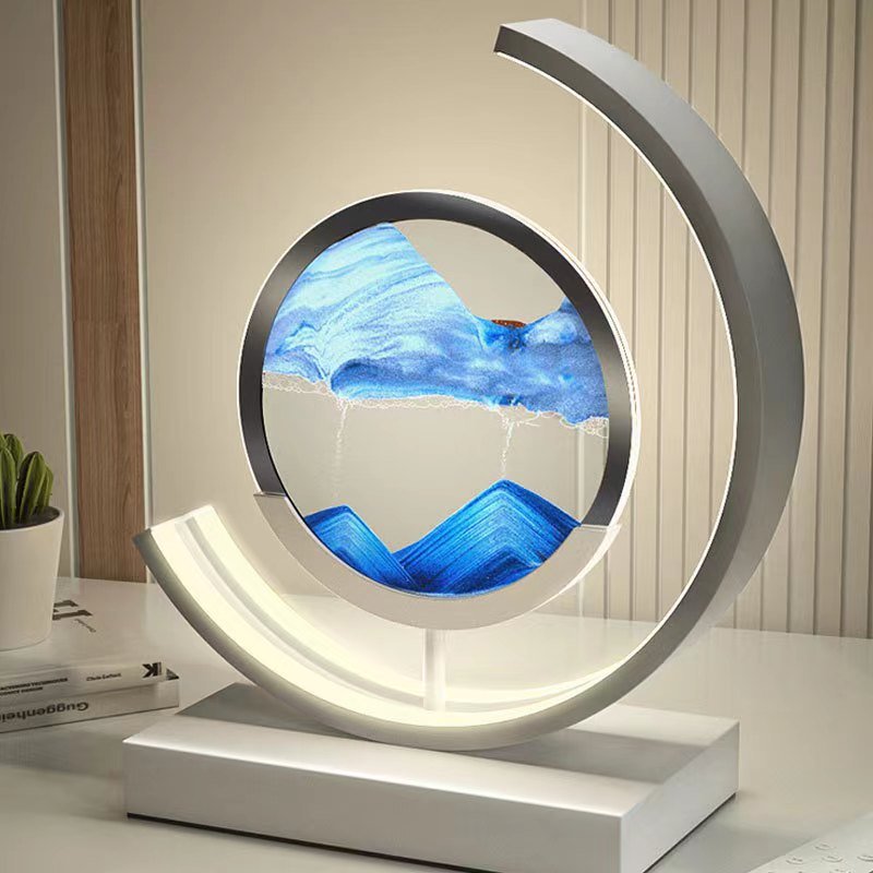 Quicksand LED Table Lamp – Moving Sand Mood Light