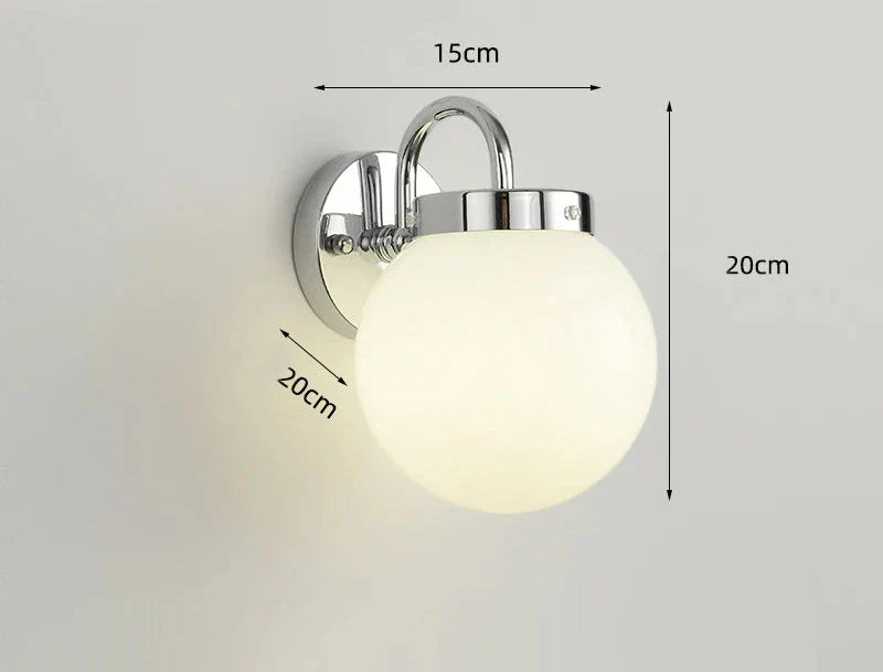 Chrome Wall Lamp – Minimalist Modern Sconce