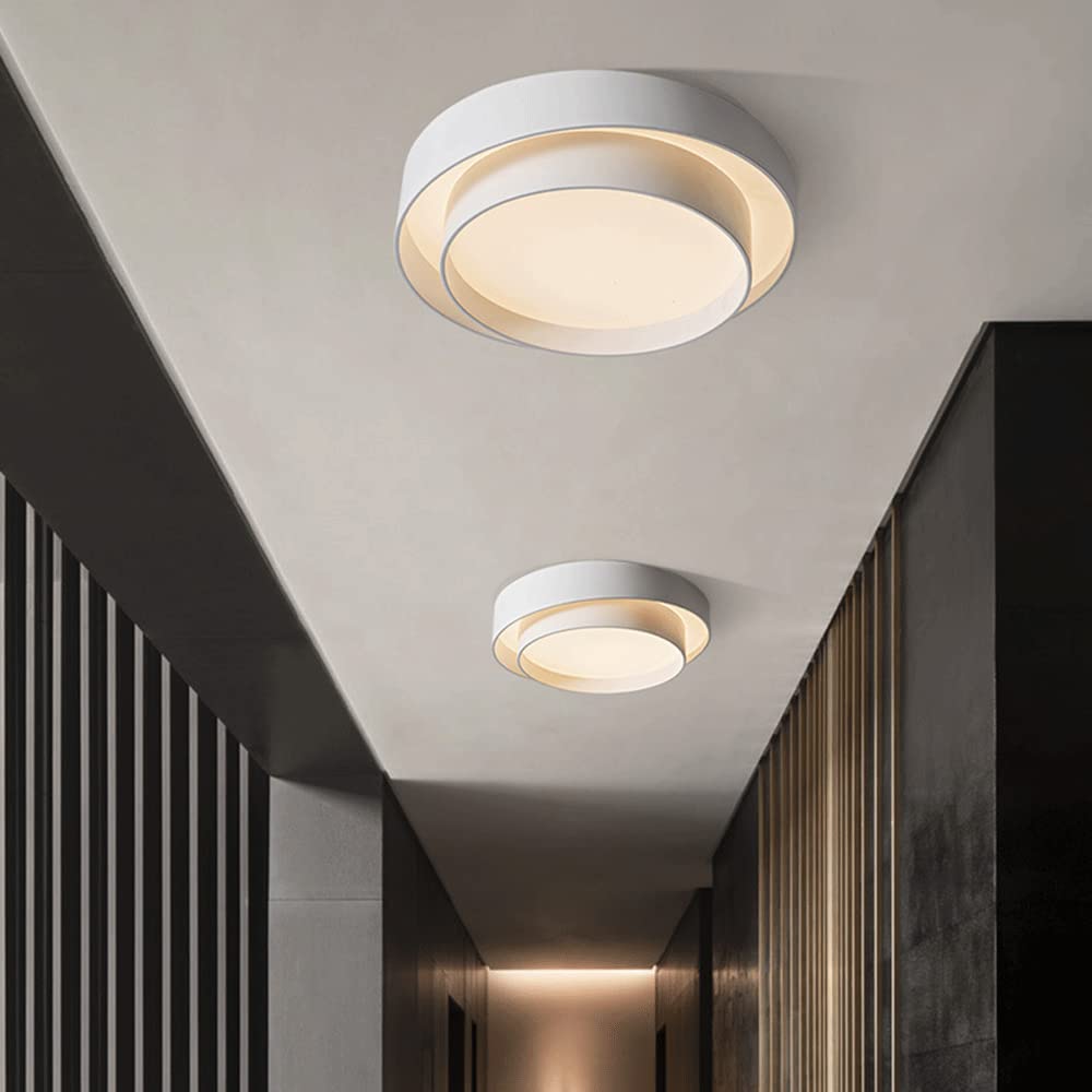 Round LED Ceiling Light – Nordic Minimalist Fixture