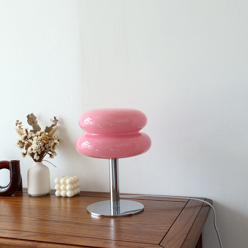 Glass Table Lamp – Italian Retro Accent Light