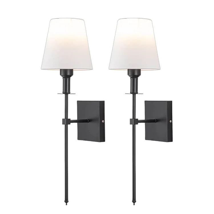 Wireless Wall Light 2-Pack – Rechargeable Cordless Sconce