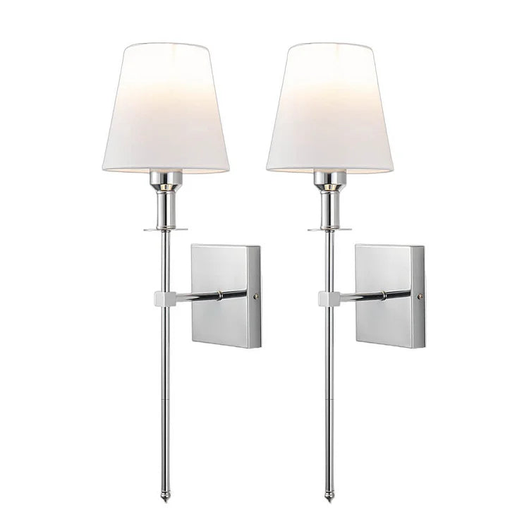 Wireless Wall Light 2-Pack – Rechargeable Cordless Sconce