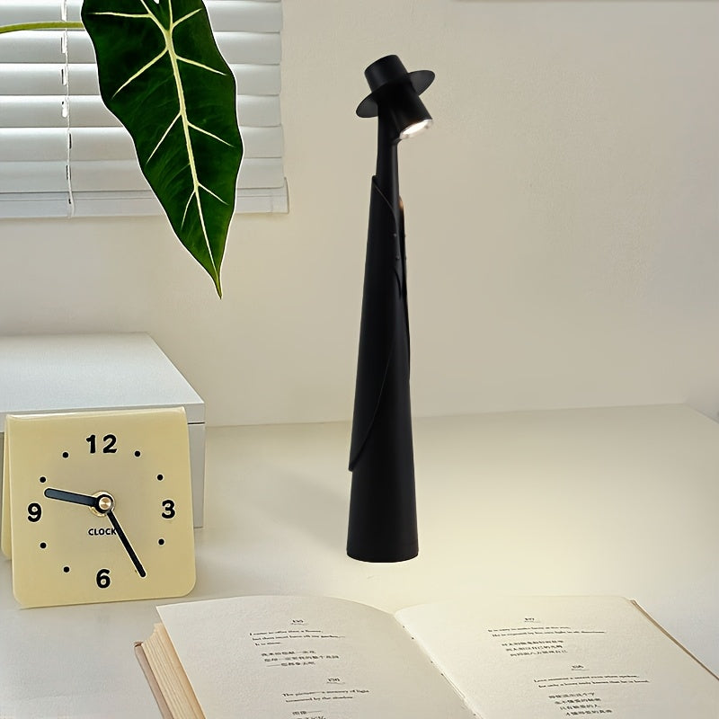 Hat Desk Lamp – Rechargeable Touch LED Light