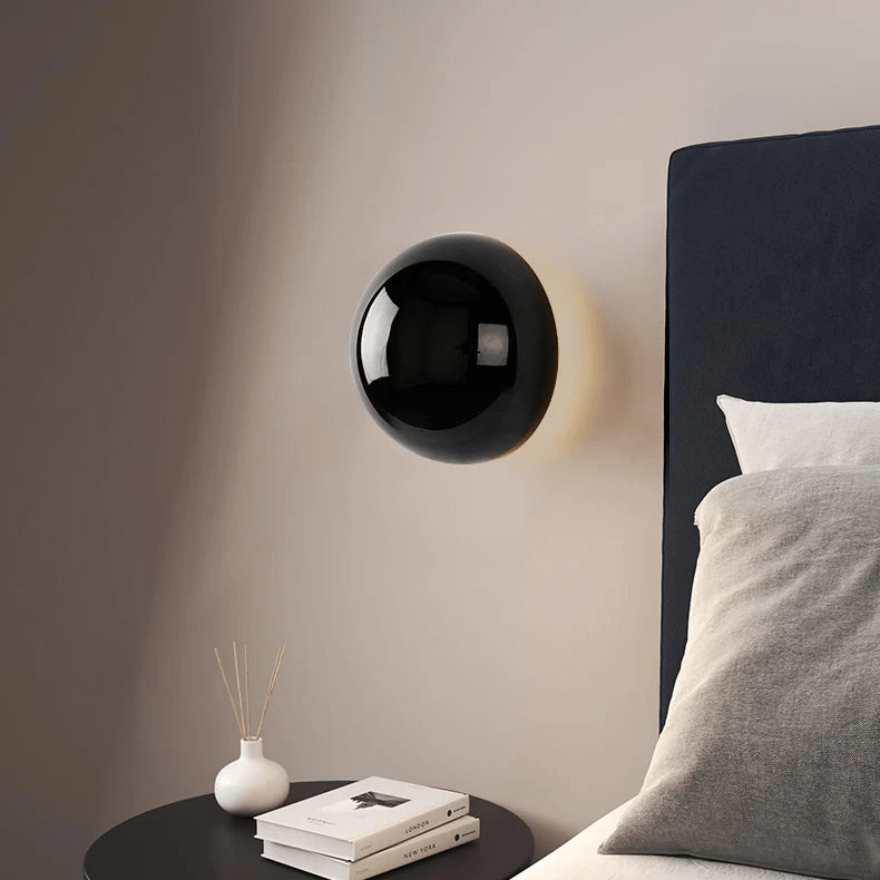 Eclipse Wall Lamp – Gold Finish Bauhaus Sconce