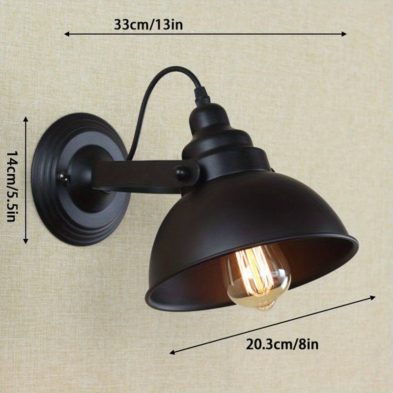 Metal Wall Light – Industrial Vintage Sconce