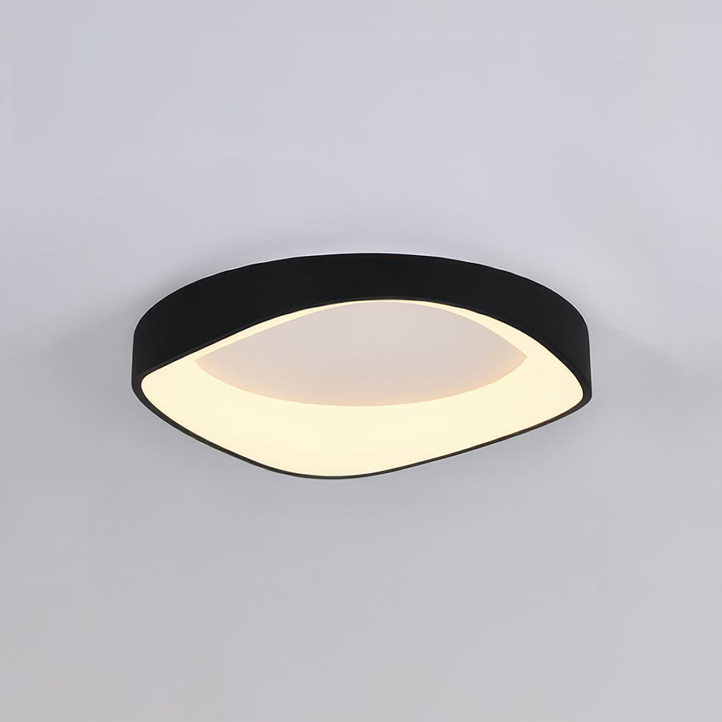 Wood Grain Ceiling Light – Nordic Flush Mount