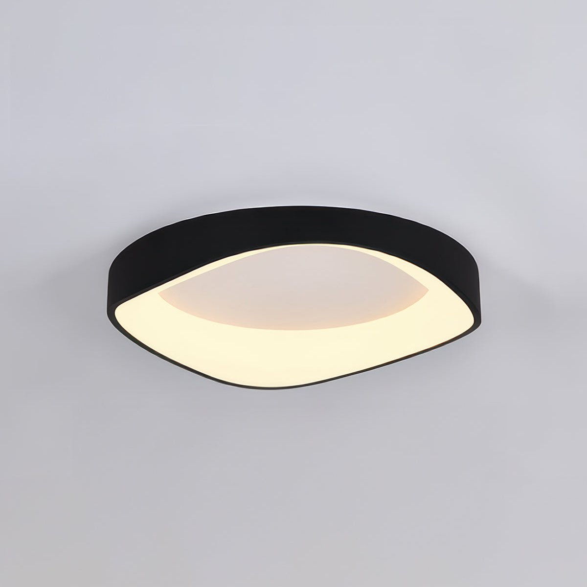 Wood Grain Ceiling Light – Nordic Flush Mount