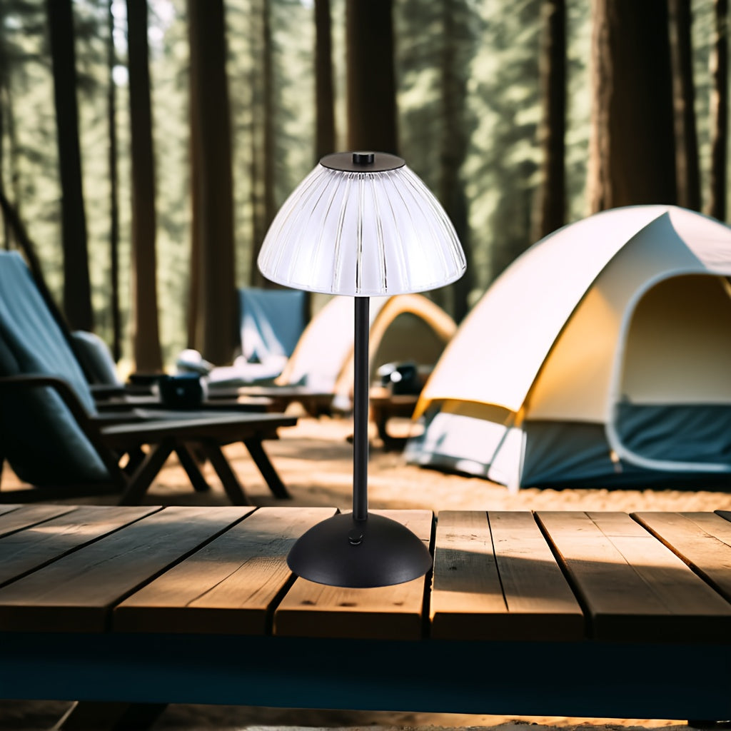 Gold Touch Table Lamp – USB Rechargeable LED
