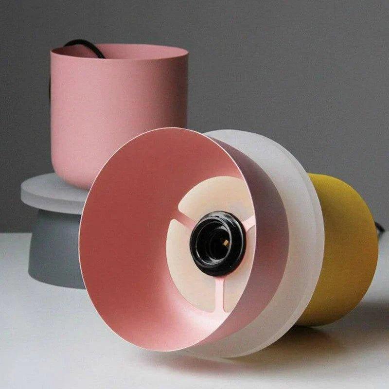 Coloured Pendant Lamp – Nordic Macaron Hanging Light