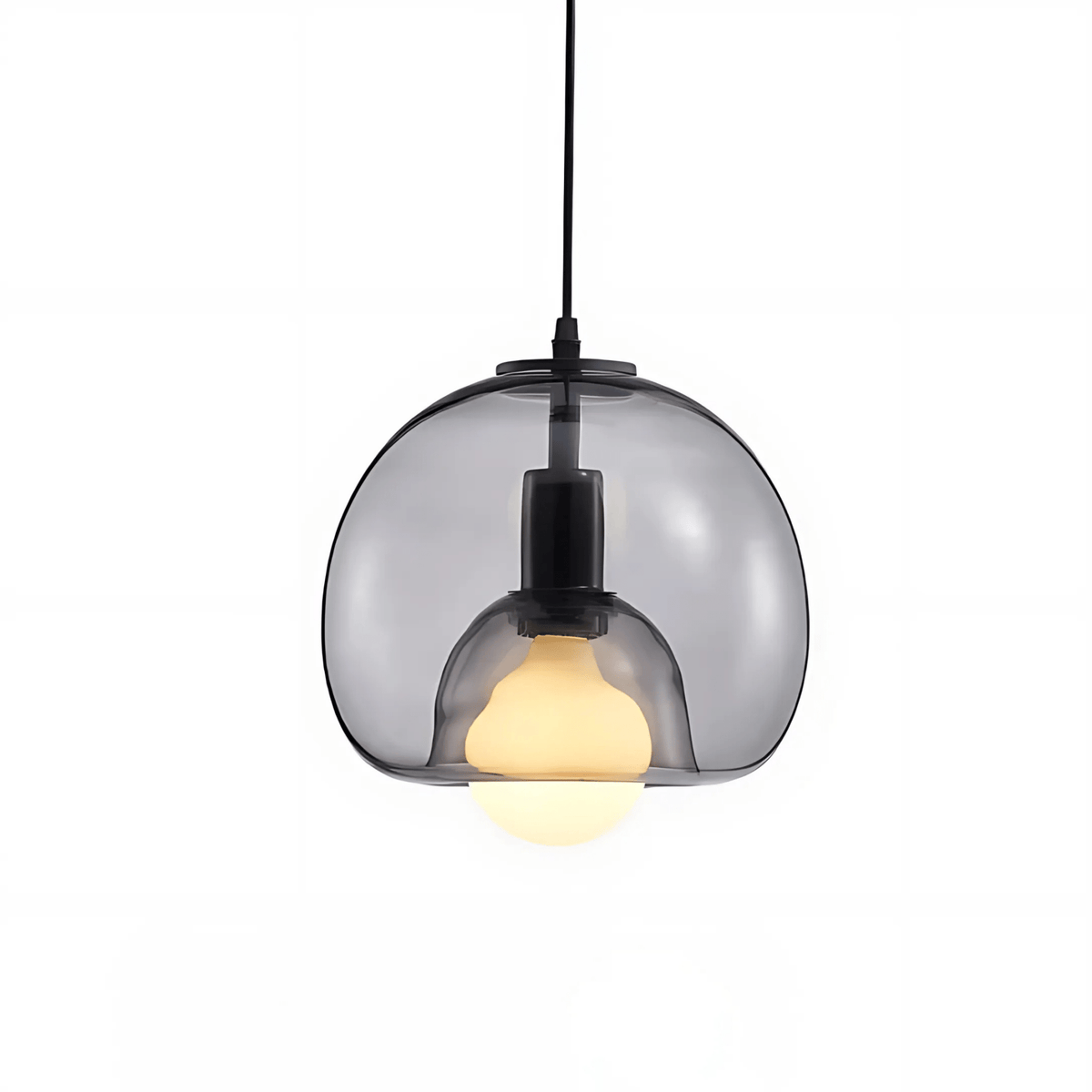 Handblown Glass Pendant Light – Modern Hanging Lamp
