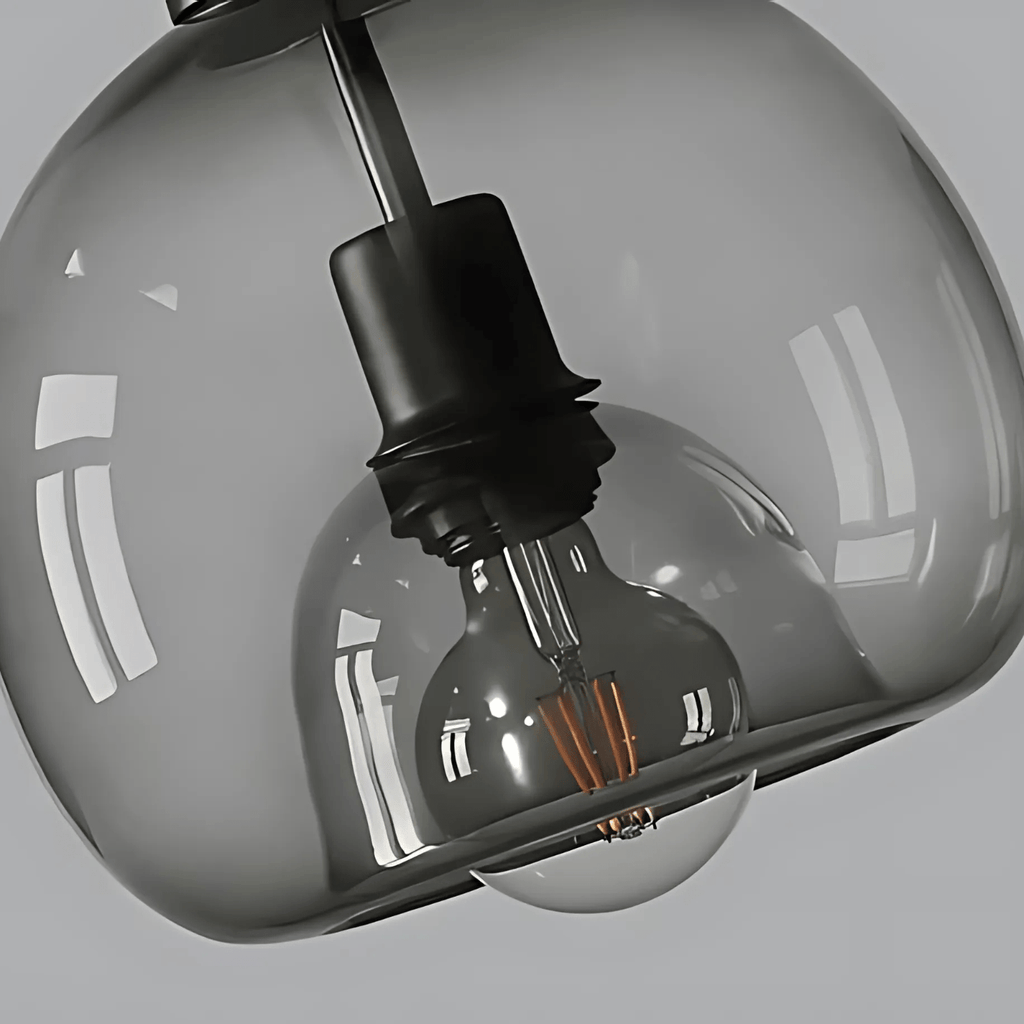 Handblown Glass Pendant Light – Modern Hanging Lamp