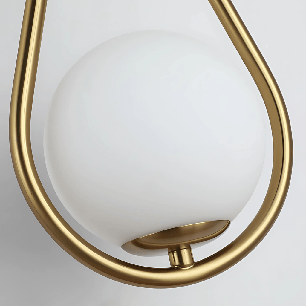 Teardrop Wall Light – Modern Glass Sconce