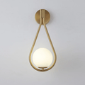 Teardrop Wall Light – Modern Glass Sconce