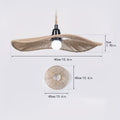 Paper Rope Ceiling Light Shade – Handwoven Natural Shade