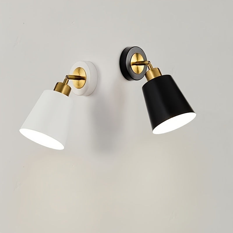 Metal Wall Sconce – Adjustable Bedroom Reading Lamp