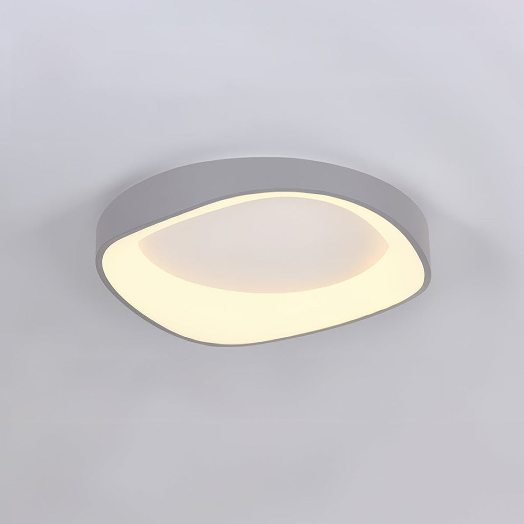 Wood Grain Ceiling Light – Nordic Flush Mount
