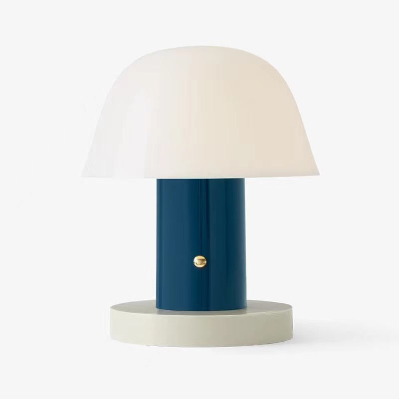 Mushroom Table Lamp – Rechargeable LED Bedside Light
