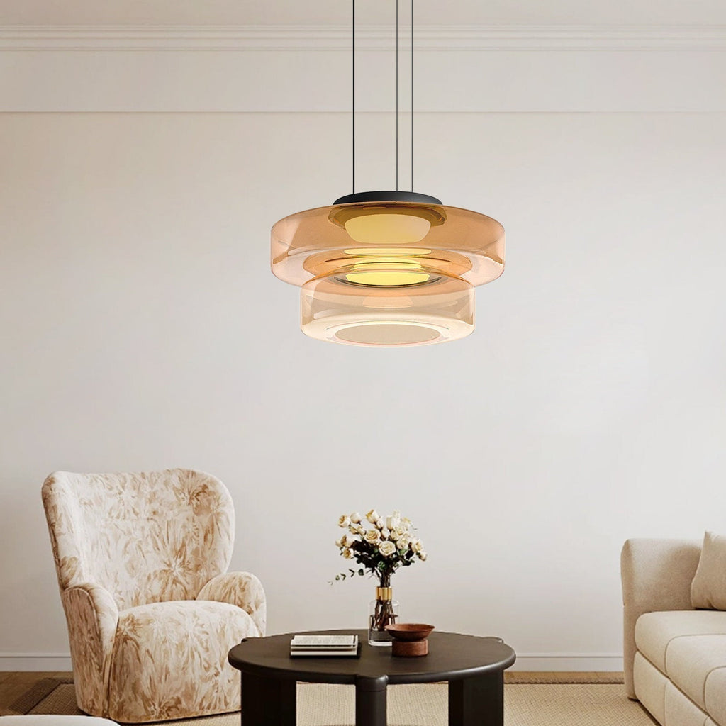 Glass Pendant Lamp – Bauhaus Hanging Light