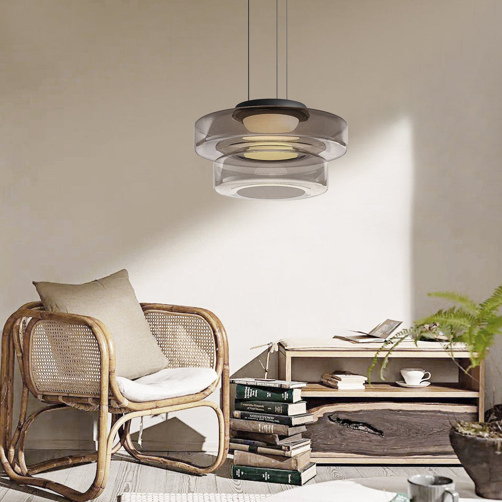 Glass Pendant Lamp – Bauhaus Hanging Light