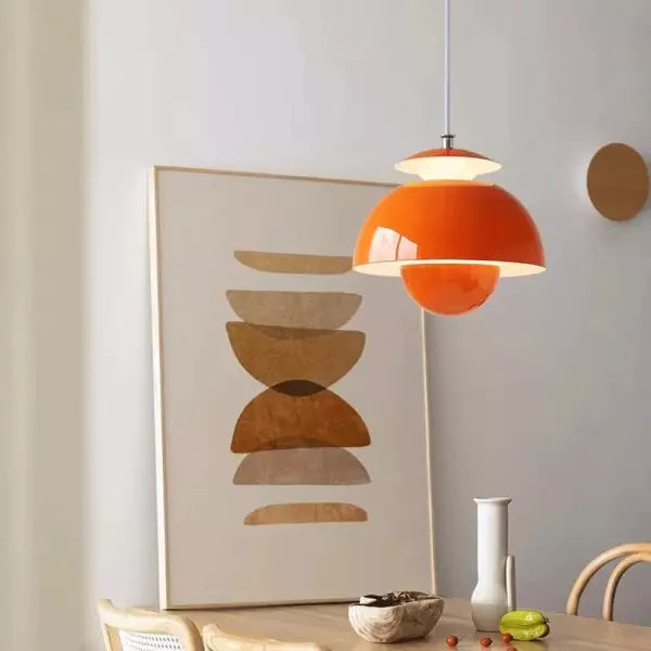 Floral Pendant Light – Nordic LED Ceiling Lamp
