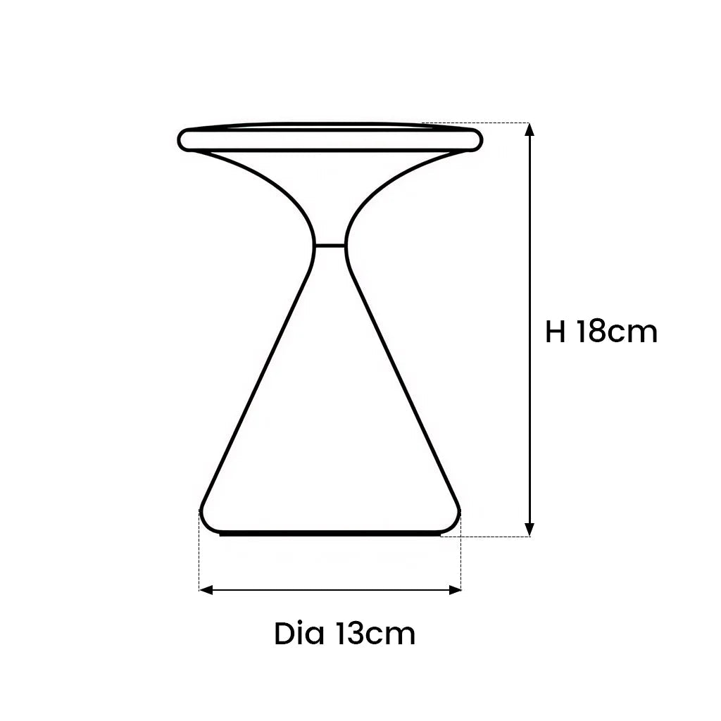 Wireless Table Lamp – Hourglass Rechargeable LED