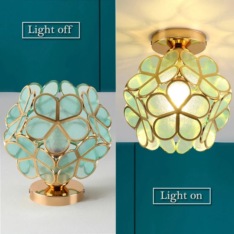 Petal Ceiling Lamp – Corridor & Bedroom Flush Mount