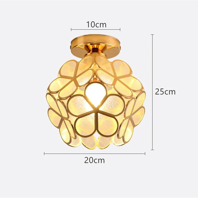 Petal Ceiling Lamp – Corridor & Bedroom Flush Mount