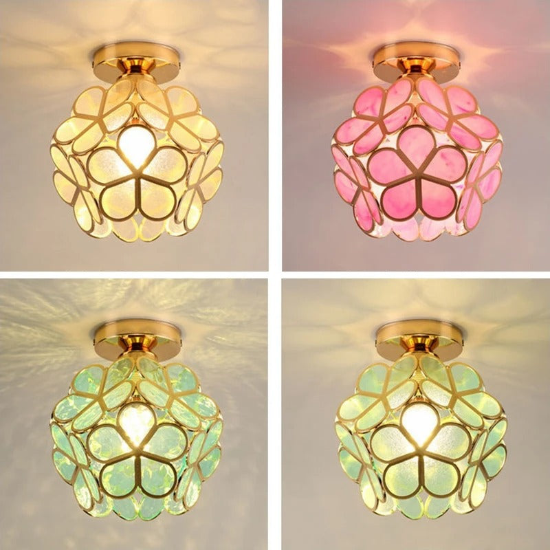 Petal Ceiling Lamp – Corridor & Bedroom Flush Mount