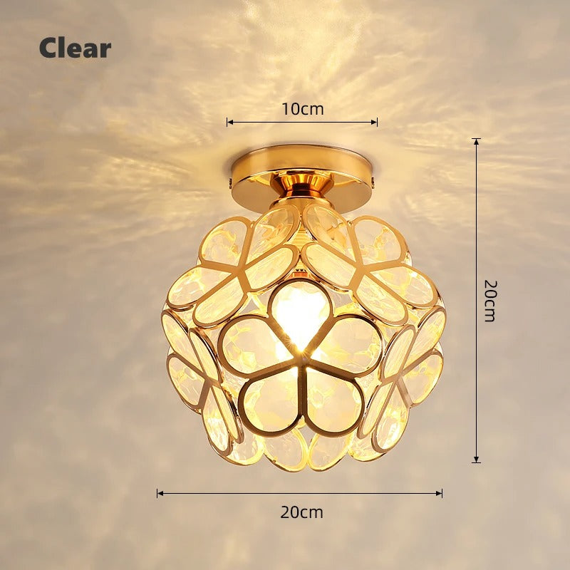 Petal Ceiling Lamp – Corridor & Bedroom Flush Mount