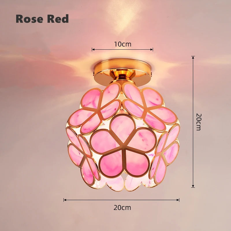 Petal Ceiling Lamp – Corridor & Bedroom Flush Mount