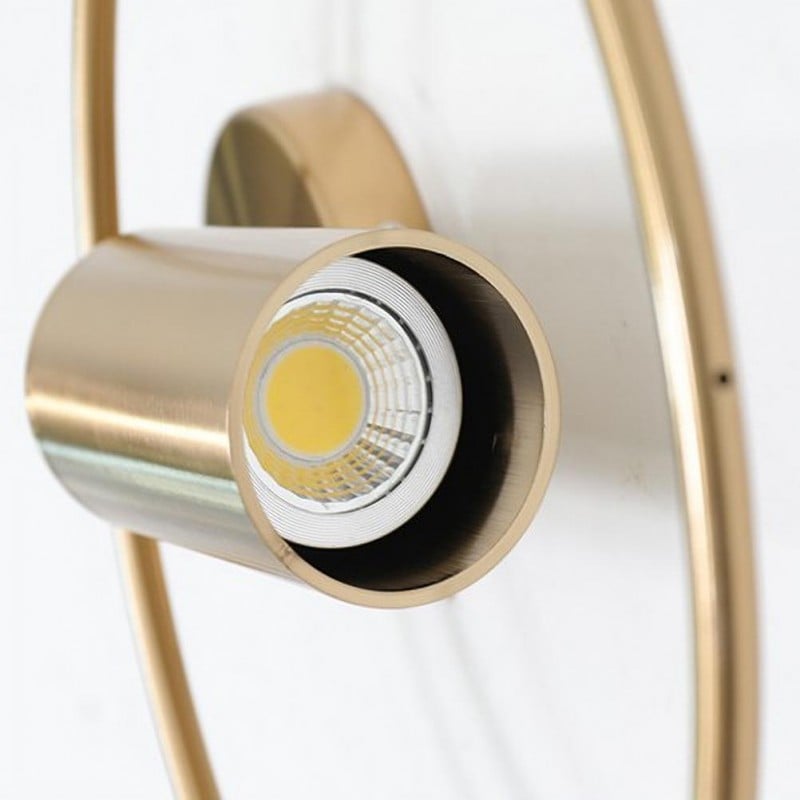 Halo Wall Light – Gold Ring Nordic Sconce