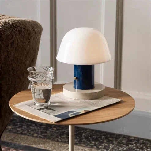 Mushroom Table Lamp – Rechargeable LED Bedside Light