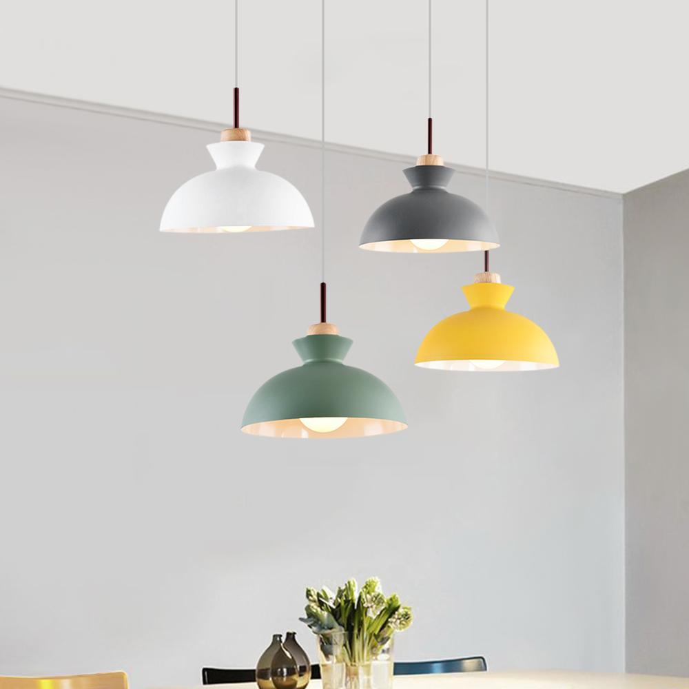 Dome Pendant Light – Scandinavian Metal Hanging Lamp